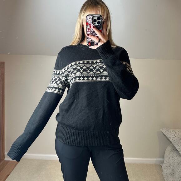 Express: Vintage Fair Isle Classic Sweater - Picture 1 of 8